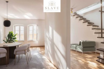 2 Wohnungen in 1 - Stilvolle Maisonettewohnung im Herzen der Mannheimer Quadrate