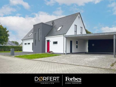 Modernes Architektenhaus mit viel Platz und traumhaftem Garten für gehobene Wohnansprüche