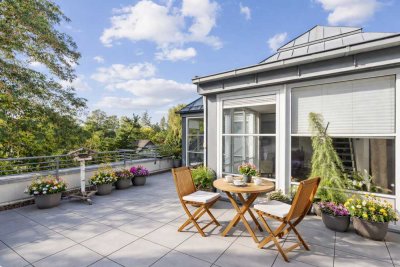Rarität: Neuwertige, sonnige Penthouse-Wohnung mit drei Terrassen in ruhiger Lage von Bothfeld
