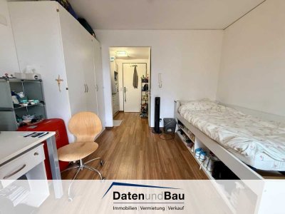 Provisionsfrei! Komplett möblierte Studentenwohnung mit EBK und Terrasse nähe Wöhrder See