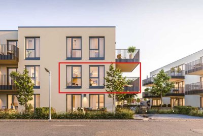 Moderne 3-Zimmer-Wohnung (Neubau) in Kaufbeuren-Neugablonz