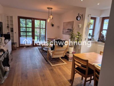 Tauschwohnung: Biete 4-Zimmer Wohnung mit Garten gegen etwas kleineres