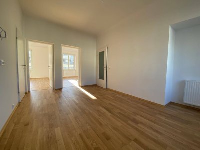 Erstbezug nach Generalsanierung!Stadtwohnung beim neuen Rathaus in Urfahr, 3,5 Zimmer.WG geeignet!