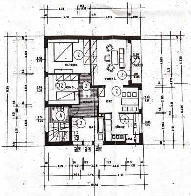 3,5 Zimmer Wohnung - 85qm in der 1. Etage in Bocholt/Stenern