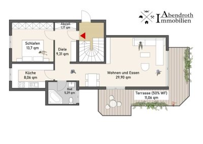 Schöne ETW mit Balkon in Südausrichtung und Garage