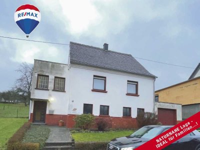 TIER- und GARTENFREUNDE
aufgepasst: 
Einfamilienhaus mit GROSSEM 
Grundstück in RUHIGER Lage...!