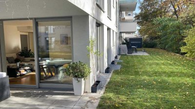 Luxuriöse 5-Zimmer-Wohnung mit 300 m² Garten am Killesberg