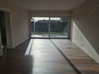 Neubauwohnung mit Terrassen und Garten, schöne 2,5-Zimmer-Wohnung in Bous