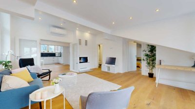 Exklusives Wohnen in Garching: Schöne 4,5 -Zimmer Dachgeschosswohnung mit perfekter Anbindung