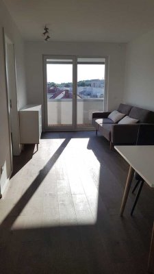 Möblierte 2-Zimmer-Wohnung mit Balkon und Einbauküche in Markt Schwaben