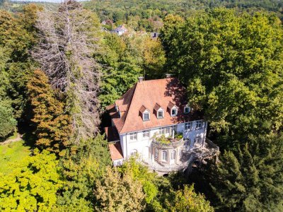 Denkmalgeschützte herrschaftliche Villa in Toplage von Emmendingen – ruhige Lage, Aussicht, stadtnah