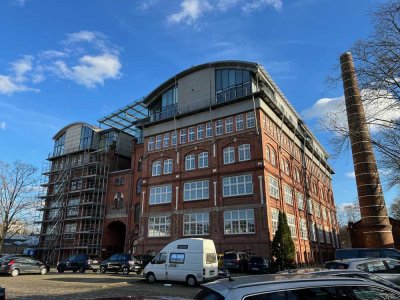 Wohnen am Kanal - Charmantes LOFT in der ehemaligen Schokoladenfabrik