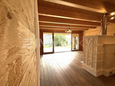MODERNES MASSIVHOLZ-HAUS - mit Potential, Ideal für die Familie!