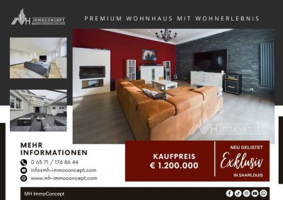 Exklusives EFH + ELW | 400m² Wohnfläche | 980m² Grundstück | Pool & Außenküche | saniert | Saarlouis