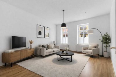 Connewitz von seiner schönsten Seite – 3-Zimmer-Wohnung mit Balkon, Terrasse & Garten!