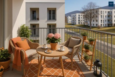 Moderne 2-Zimmer-Wohnung mit Balkon in Graz-Straßgang - Ihr neues Zuhause für 200.000 €!