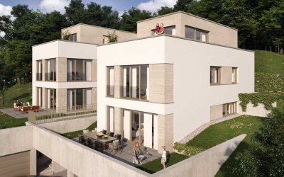 Baubeginn erfolgt - Freistehendes Einfamilienhaus (Bauhaus) in Bad Soden am Taunus