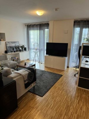 Neuwertige 1-Zimmer-Wohnung mit Balkon und EBK in Mainz