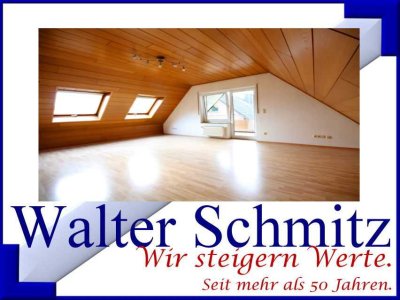 In Seenähe - 3 Zimmer Dachgeschosswohnung.