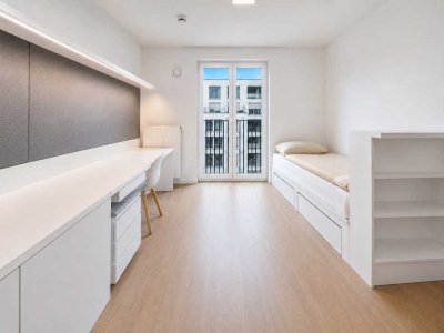 Rendite trifft Prestige: Luxus-Studentenapartment in absoluter Bestlage am Olympiapark