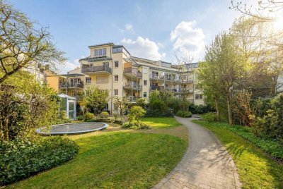 Eine absolute Rarität: ruhige Gartenwohnung im Rückgebäude mitten im Glockenbach!