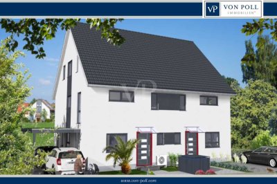 VON POLL - OBERURSEL: Neubau Erstbezug - Moderne Doppelhaushälfte (Projekt)
