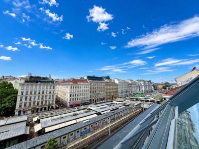 PENTHOUSE MAISONETTE NASCHMARKT - TERRACE &amp; WINTER GARDEN! U4!