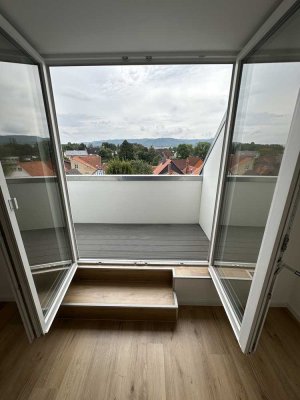 Erstbezug*Dachgeschoss mit Loggia zum Deister*Fußbodenheizung*Wärmepumpe*Energieeffizienz A