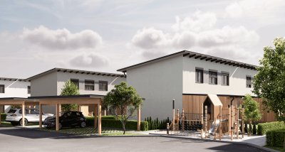 Neubau - Doppelhaushälfte mit Garten und Carportstellplatz