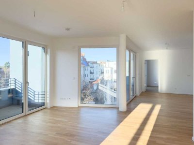 Neubau: 4-Zimmer-Familienwohnung  mit Balkon * Nähe Orankesee