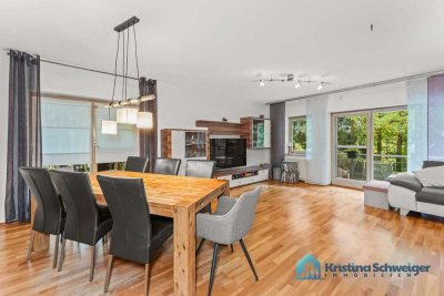 Bezugsfrei ab sofort! Schönes Zuhause mit eigenem Garten, Kamin, 2 Terrassen & Balkon