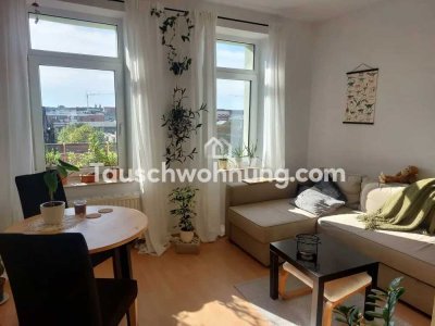 Tauschwohnung: 2-Zimmer Wohnung mit Balkon in Plagwitz