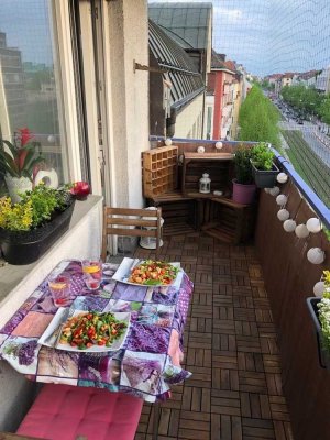 Wunderschöne Ein-Zimmer-Balkonwohnung in Schwabing - von privat