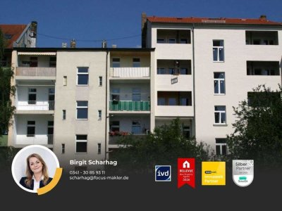 Schönefeld I charmante 2-Zimmer-Wohnung mit Balkon, Laminat und Wannenbad
