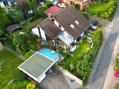 Familienfreundliches Architektenhaus in Hüllhorst-Oberbauerschaft Einzugsbereich Bünde