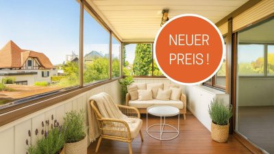 Lustenau | 3-Zimmer-Wohnung mit Loggia | ruhige, zentrale Lage