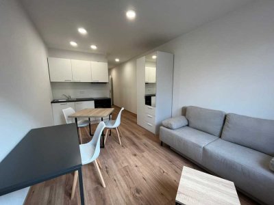 Exklusive, vollmöblierte 1-Raum-Wohnung in zentraler Lage von Leipzig