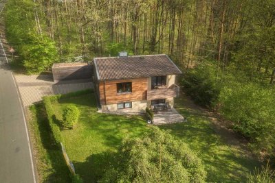 Voll möbeliertes Einfamilienhaus mit Garten und Sauna in Ebersdorf!