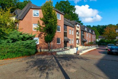 Attraktive 2-Zimmer-Wohnung mit Loggia und Tiefgaragenstellplatz in begehrter Lage von Eversten