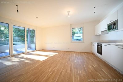 mit Grünblick: westseitige Loggia/Balkon, Garage möglich - befristet