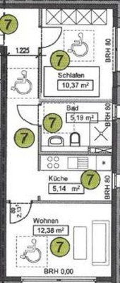 Schöne helle 2-Zimmer Wohnung in Berlin Karlshorst