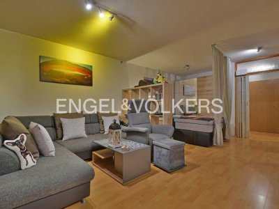 1-Zimmer-Wohnung mit großer Terrasse in zentraler Lage