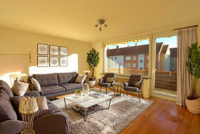 Helle 3-Zimmer-Wohnung mit Balkon und Tageslichtbad in ruhiger Lage mit idealer Infrastruktur