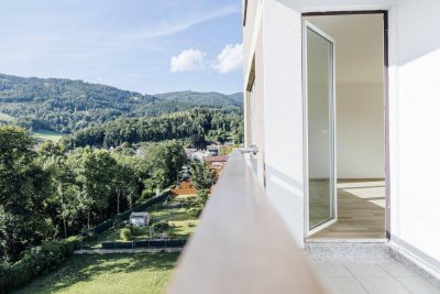 2x LOGGIEN I 5 ZIMMER I FAMILIENWOHNUNG I LIFT I SEPARATE KÜCHE I TRAUMHAFTER AUSBLICK I LEOBEN I AB SOFORT I PROJEKT WOHNEN I