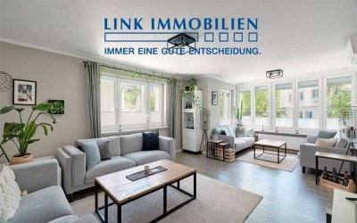 S-West: Sanierte 4-ZW mit Balkon und Garage in begehrter Lage