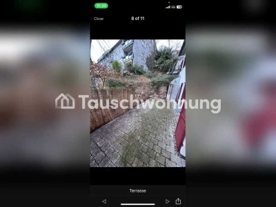 Tauschwohnung: Schöne 2-Zimmer Wohnung mit großer Terasse