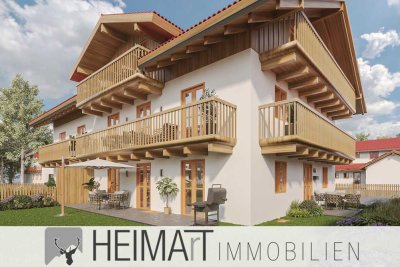 Massive Holzbauweise: Erdgeschosswohnung am Brauneck