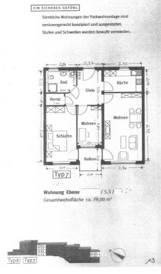 Moderne 3-Zimmer-Wohnung mit Balkon, Einbauküche & Tiefgarage in ruhiger Lage von Höchberg