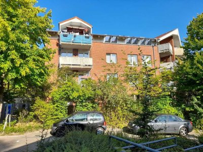 Öffentlich geförderte, gut geschnittene 2-Zimmer-Wohnung mit Terrasse, § 8 WBS