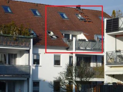 Dachgeschoss-Maisonette-Wohnung in Top-Lage